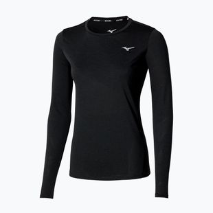 Női futó hosszú ujjú Mizuno Core Impulse Tee fekete