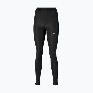 Női futó leggings Mizuno Core Impulse Long fekete/mályva színű