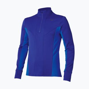 Férfi futó hosszú ujjú Mizuno Active Warm Half Zip sodalite kék