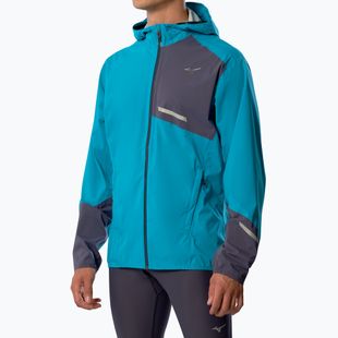 Férfi Mizuno Waterproof 20K ER capri breeze futó dzseki