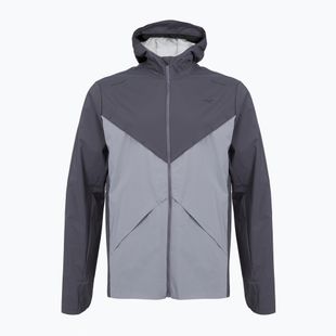 Férfi futódzseki Mizuno Tech Thermal Charge Hooded quiksilver