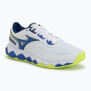 Teniszcipők Mizuno Wave Enforce Tour 2 CC white/dazzling blue/lightning