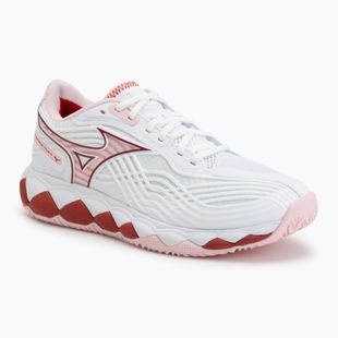 Női teniszcipő Mizuno Wave Enforce Tour 2 CC white/pinkesque/barbados/cherry