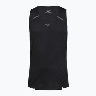 Férfi futópóló Mizuno Tech Light Tank black