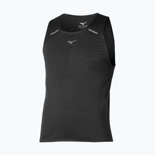 Férfi futópóló Mizuno Tech Light Tank black