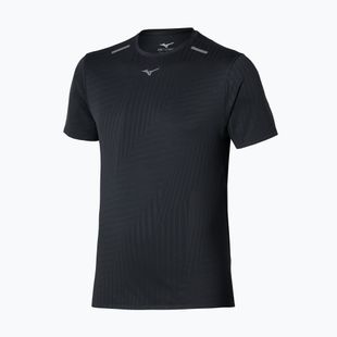 Férfi futópóló Mizuno Tech Light Tee black
