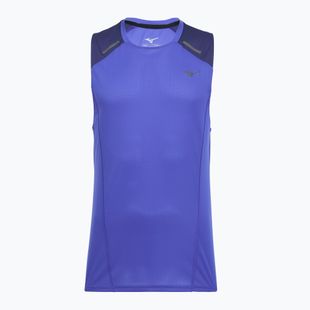 Férfi futó atléta Mizuno Active DryAeroFlow Tank Top dazzling blue