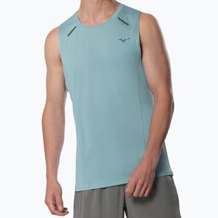 Férfi futó trikó Mizuno Active DryAeroFlow Tank Top aquifer