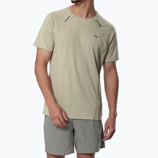 Férfi futópóló Mizuno Active DryAeroFlow Tee elm