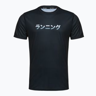 Férfi futópóló Mizuno Core Graphic Tee black
