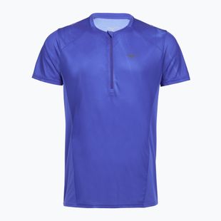 Férfi futópóló Mizuno Trail Graphic Tee dazzling blue