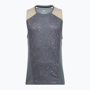 Férfi futótrikó Mizuno Active DryAeroFlow Graphic Tank Top lava smoke