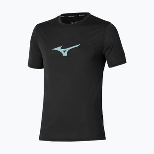 Férfi futópóló Mizuno Core Runbird Tee black