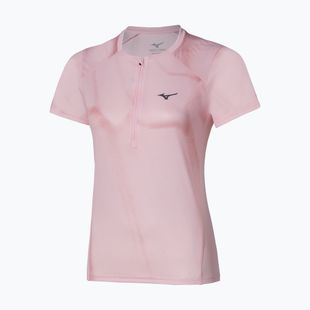 Női futópóló Mizuno Trail Graphic Tee pinkesque