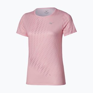 Női futópóló Mizuno Core Graphic Tee pinkesque