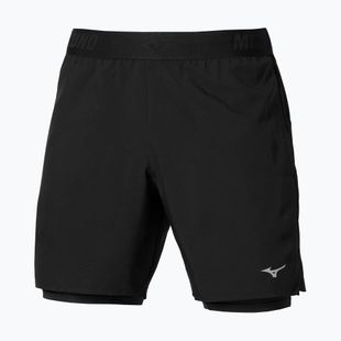 Férfi futónadrág Mizuno Core 5.5 Inches 2in1 black