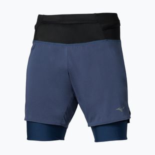 Férfi futóshort Mizuno Trail Multipocket 2in1 estate blue