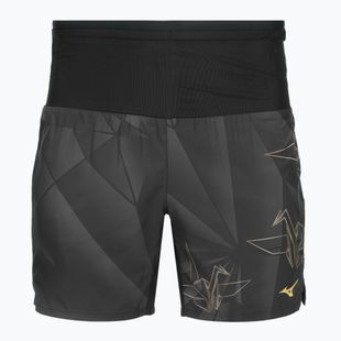 Férfi futó rövidnadrág Mizuno Active Graphic Multi Pocket tan