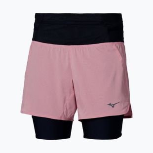 Női futónadrág Mizuno Trail Multipocket 2In1 Short rose elegance