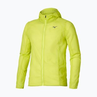 Férfi futódzseki Mizuno Tech Light Hooded lightning yellow