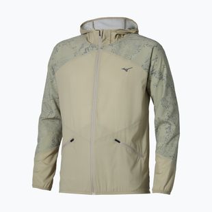 Férfi futódzseki Mizuno Active Alpha Hooded elm