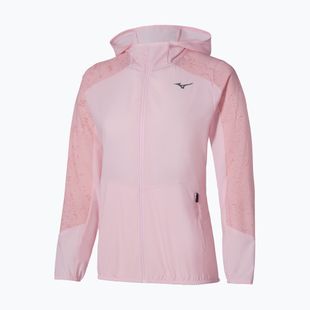 Női futókabát Mizuno Active Alpha Hooded pinkesque