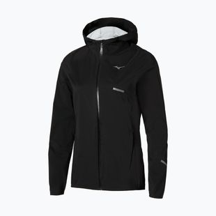 Női futódzseki Mizuno Trail Waterproof 20K Hooded black
