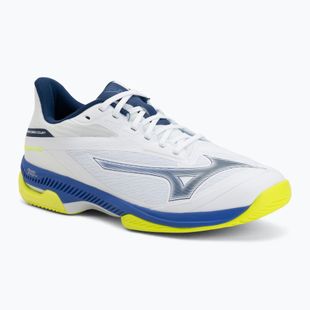 Teniszcipők Mizuno Wave Exceed Court AC white/dazzling blue/lightning