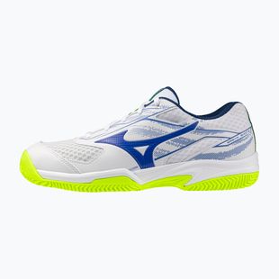 Férfi teniszcipő Mizuno Break Shot 5 CC white/dazzling blue/lightning