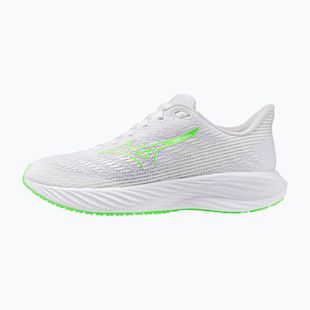Gyerek futócipők Mizuno Enerzy Rider Jr white/glowing apple