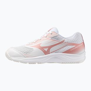Női röplabdacipő Mizuno Cyclone Speed 5 white/rose elegance/lava falls