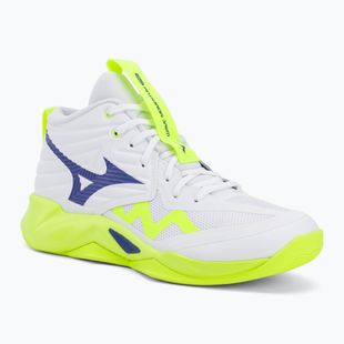 Röplabdacipő Mizuno Wave Momentum Pro Mid white/lightning yellow/dazzling blue