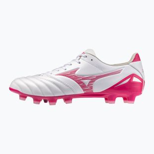 Focicipő Mizuno Morelia Neo IV Pro FG white/fuchsia purple/fuchsia purple
