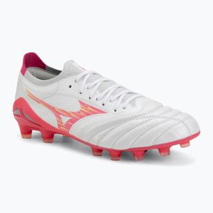 Focicipők Mizuno Morelia Neo IV Beta Elite FG white/pink tetra/fuchsia purple