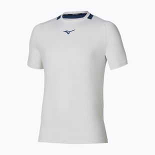 Férfi teniszpóló Mizuno Tennis Core Short Sleeve Tee white/insignia blue