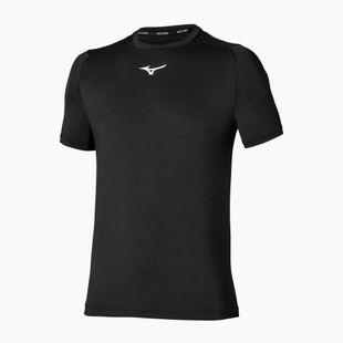 Férfi teniszpóló Mizuno Tennis Core Short Sleeve Tee black/black