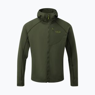 Férfi pulóver Rab Superflux Hoody army QFE-89