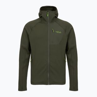 Férfi pulóver Rab Superflux Hoody army QFE-89
