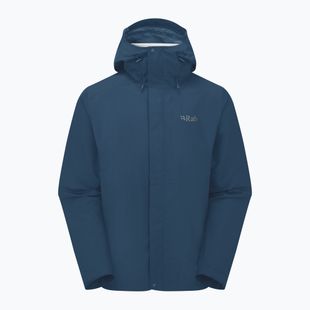 Rab Downpour férfi esőkabát tempest blue