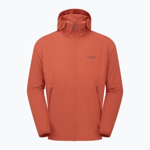 Férfi softshell dzseki Rab Borealis Hoody tuscan piros