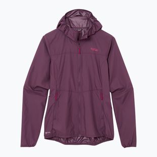 Női széldzseki Rab Windgather Hoody szürkebarna