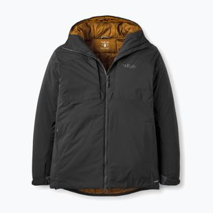 Férfi bélelt kabát Rab Xenair Alpine Jacket black