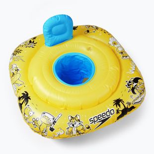Gyerek úszógumi Character Swim Seat 1-2 ülőkével yellow/blue