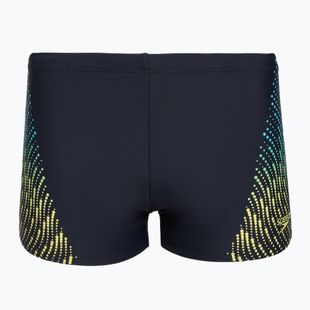 Férfi úszó bokszerek Speedo Placement Aquashort blue/yellow