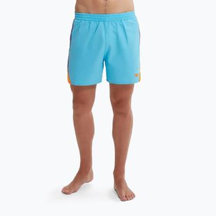Speedo Hyperboom Splice 16" férfi úszónadrág picton kék/true cobalt/mandarin peel