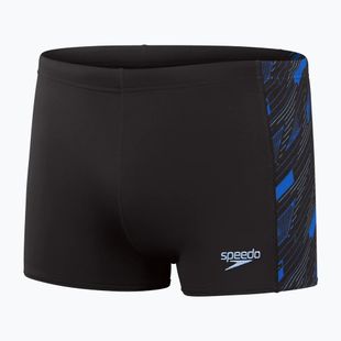 Speedo Hyperboom fekete/kék/igazi kobalt fürdőruha