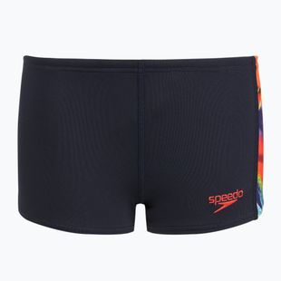 Gyerek úszóboxer Speedo Digital Panel Aquashort true navy/watermelon/bitter lime