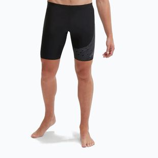 Férfi úszónadrág Speedo Medley Logo Jammer black/usa charcoal