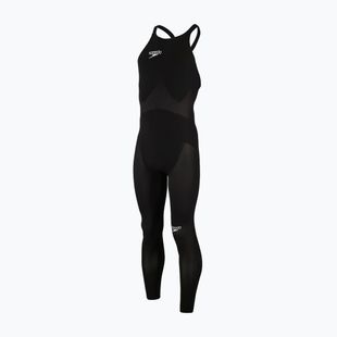 Férfi egyrészes úszódressz Speedo Elite 2.0 Openwater Closedback Bodyskin black