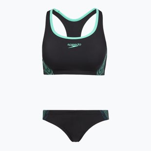 Női kétrészes fürdőruha Speedo Placement Bikini arctic glass